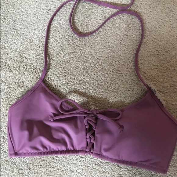 PINK Victoria's Secret Other - VS PINK LACEUP HALTER TOP BIKINI